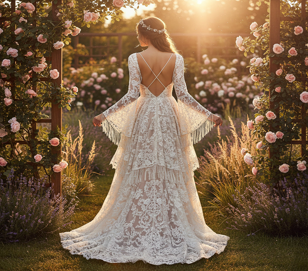 Boho Wedding Dress