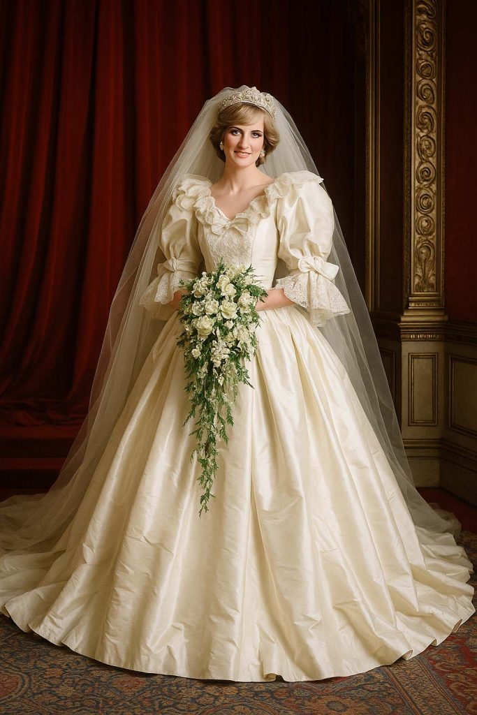bridal gown