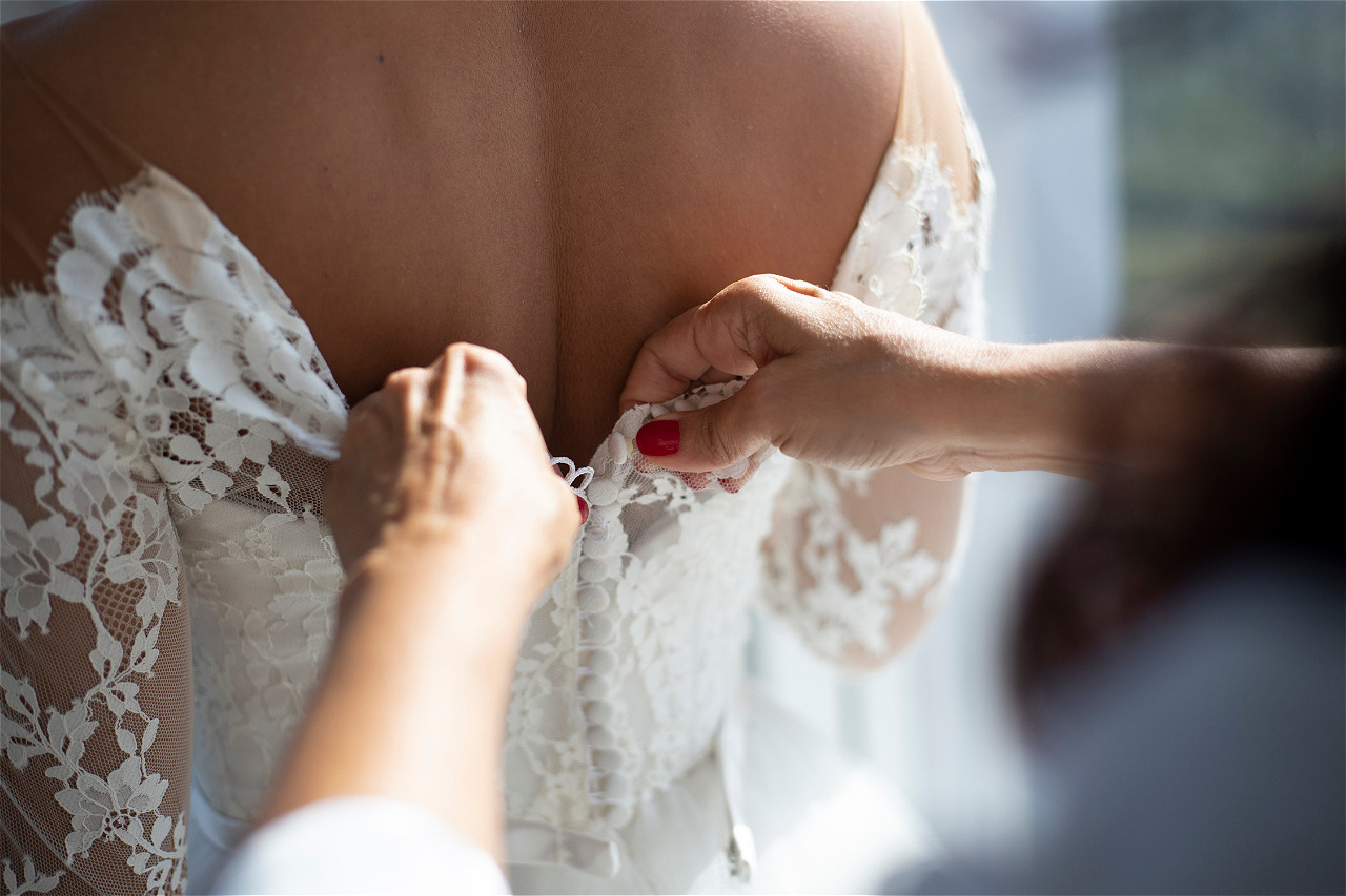 wedding Dress Fitting