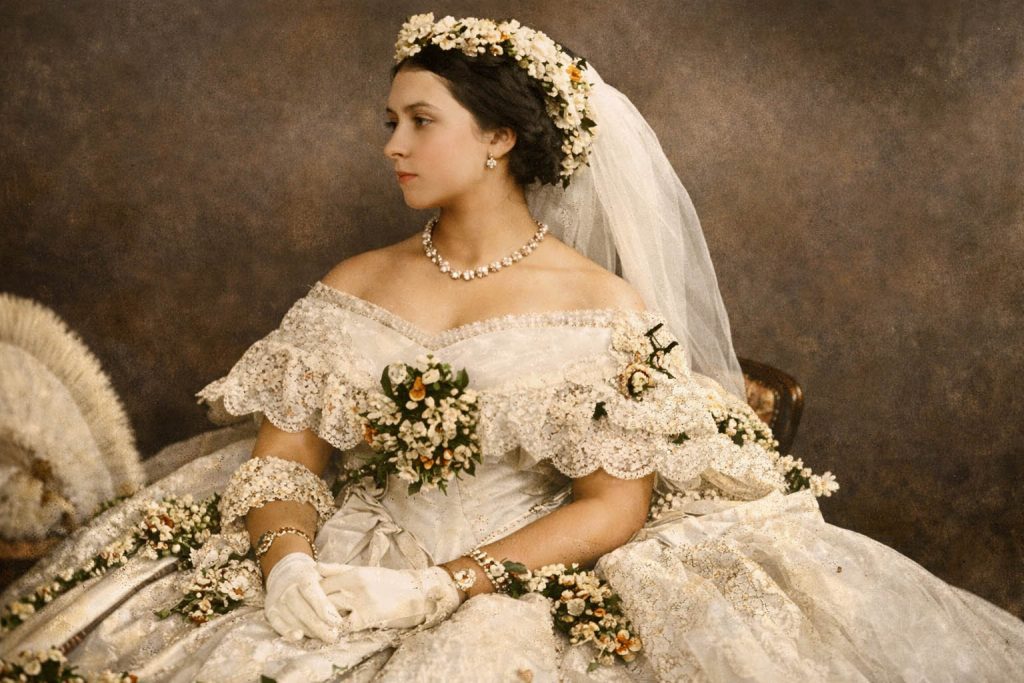 vintage wedding dress