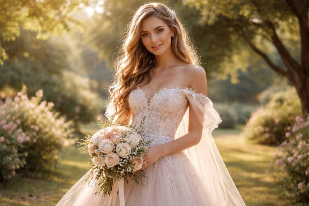 Romantic Bridal gown