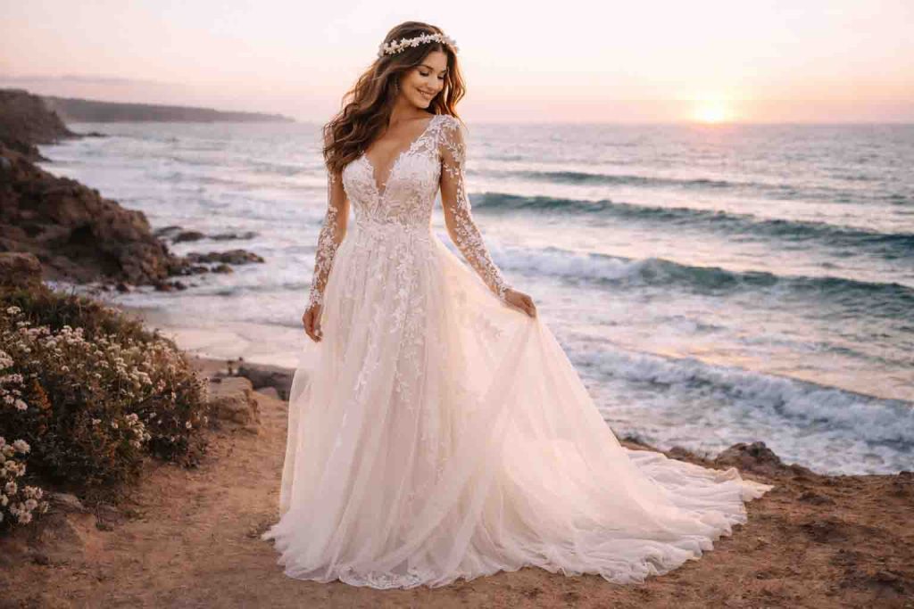 lace wedding dress