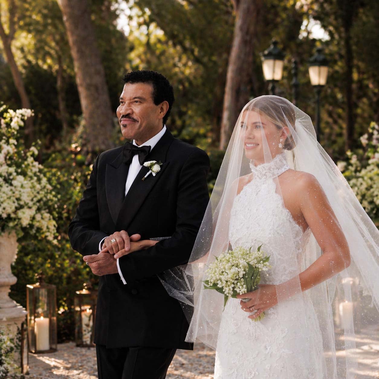 Celebrity wedding dresses trends