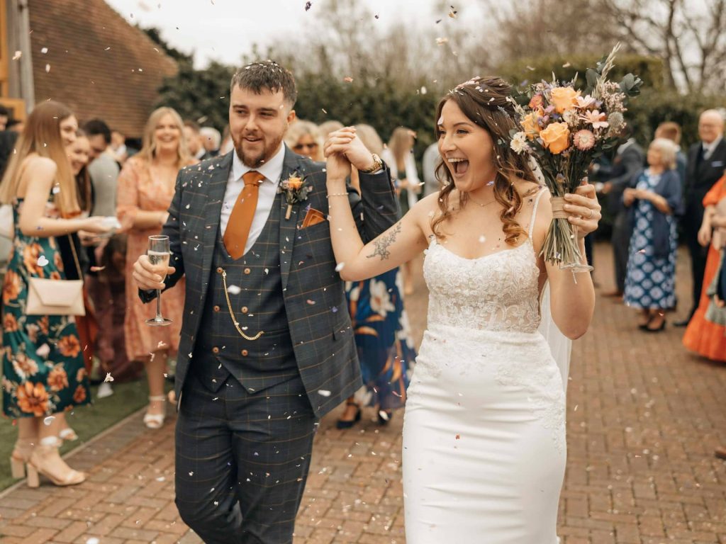 Which wedding dress fabric looks best in sunlight