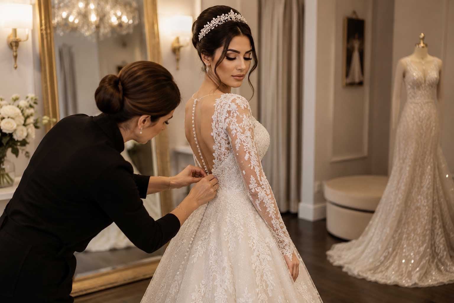 wedding dress fitting time line guide