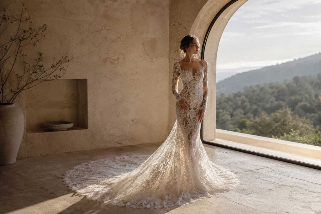 Lace wedding dress in san diego