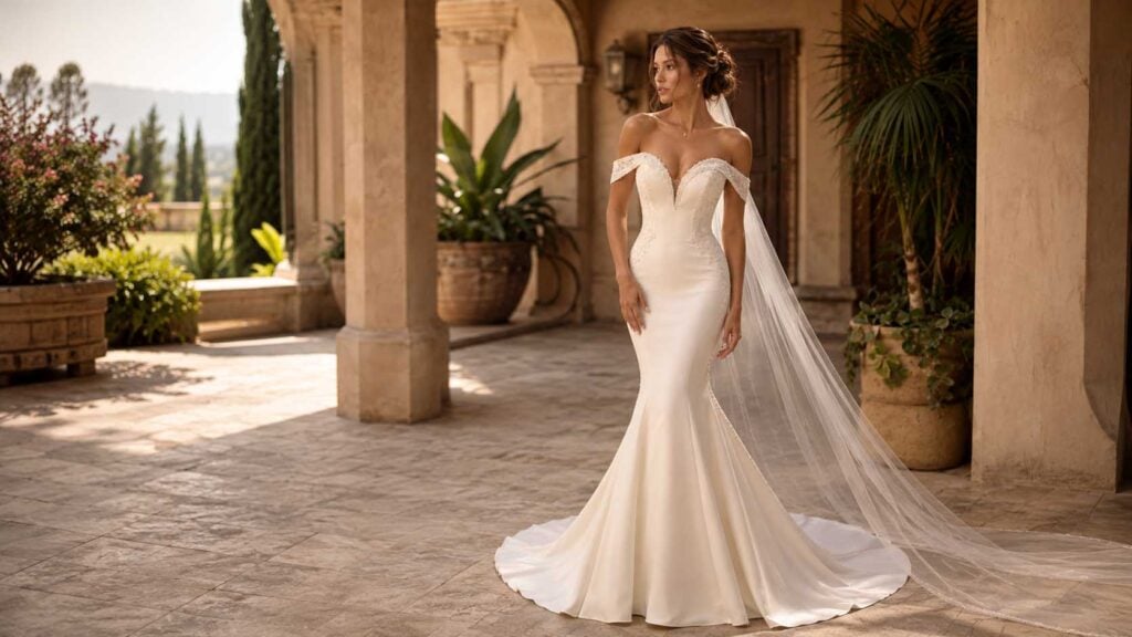 Trumpet wedding dress Style san diego
