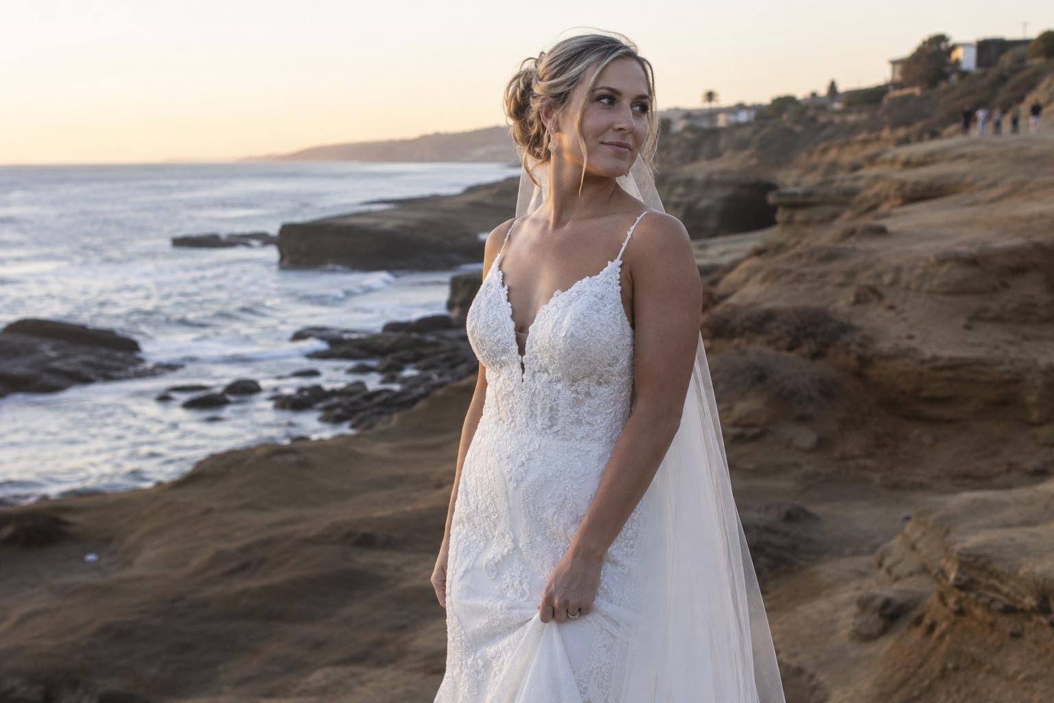 Lace plus-size wedding dresses in san diego