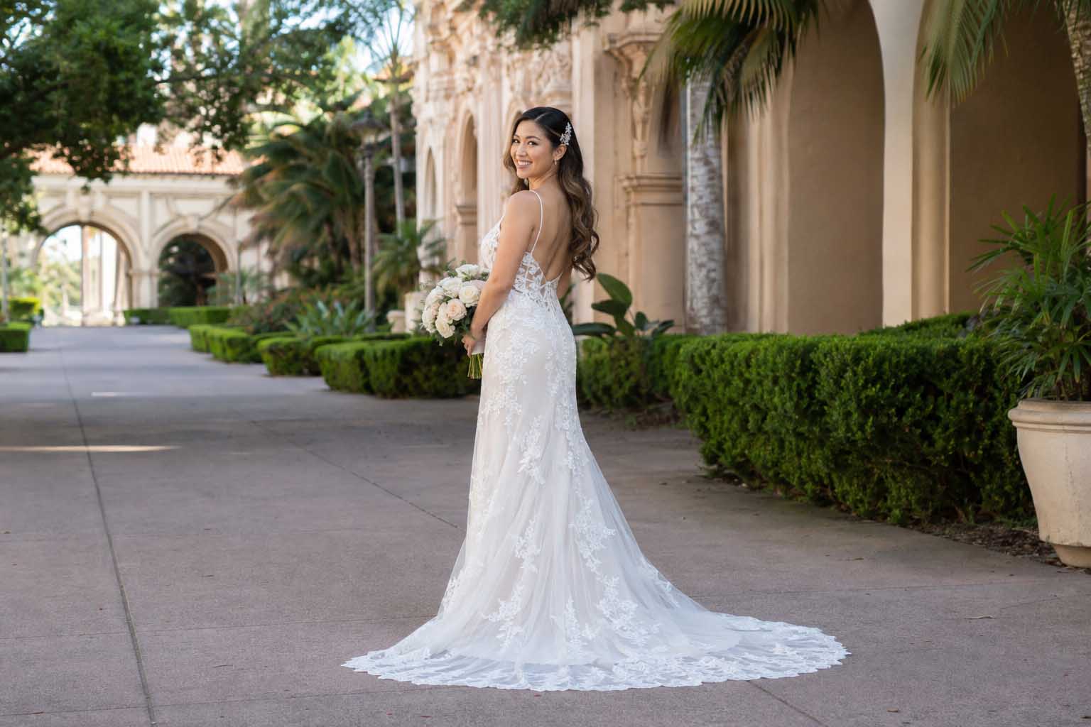Lace wedding dress guide for san diego brides