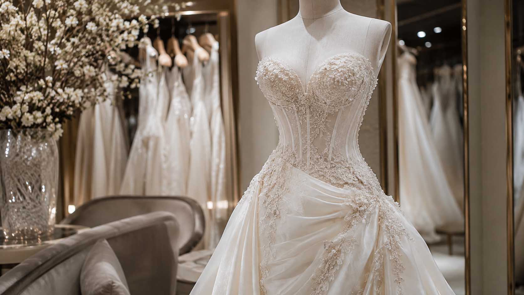 Designer wedding dress 6 month before wedding