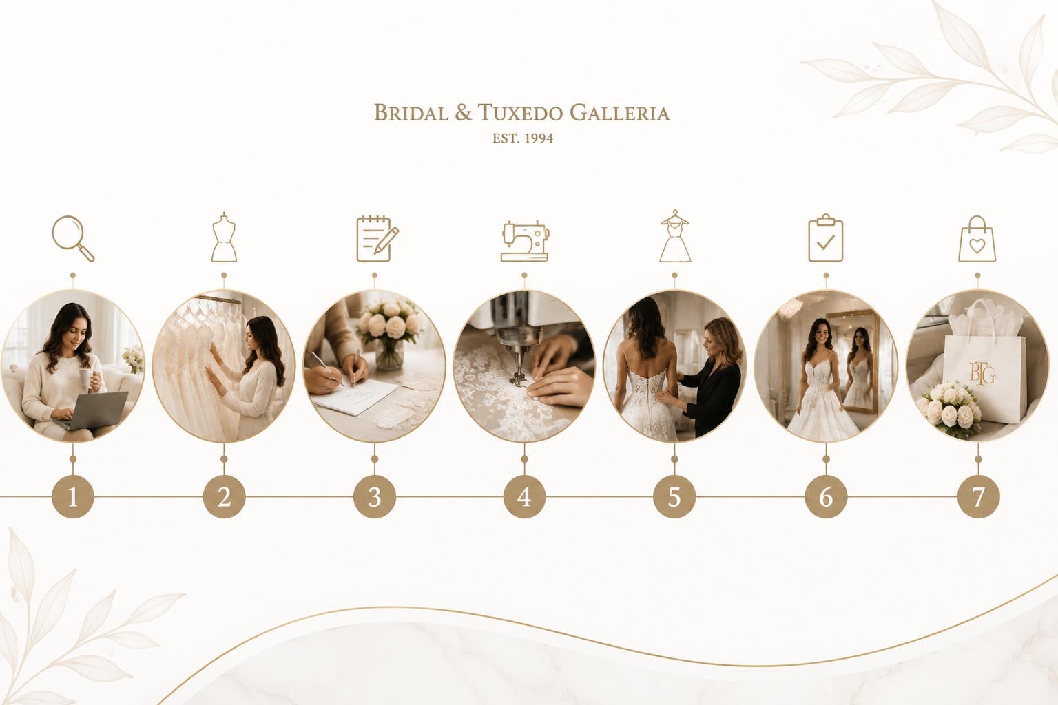 Wedding Dress Shopping Timeline