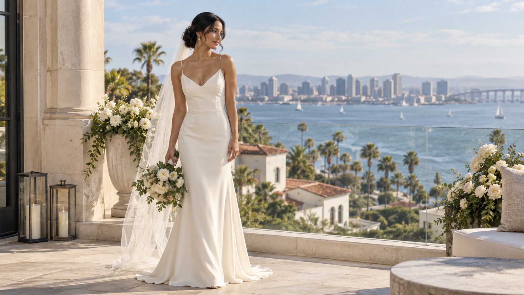 Best Petite size wedding dresses in san diego