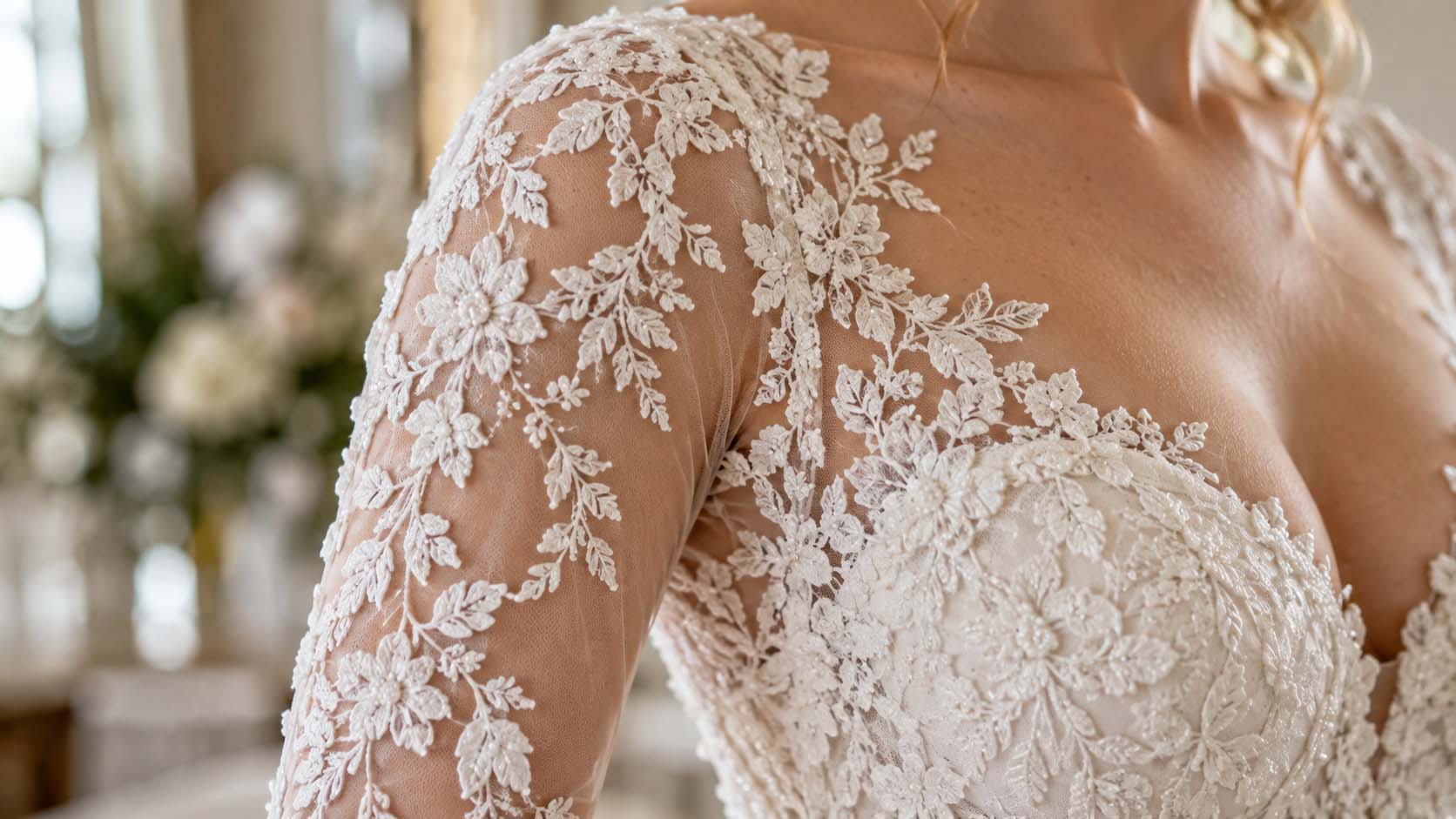 add Sleeves to a wedding dress