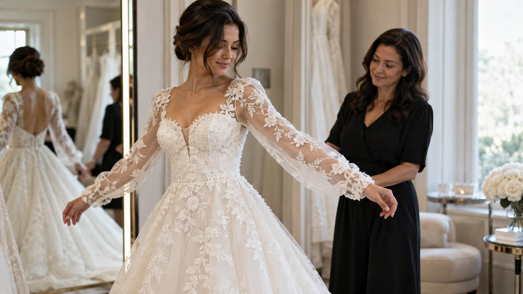 detachable wedding dress sleeves